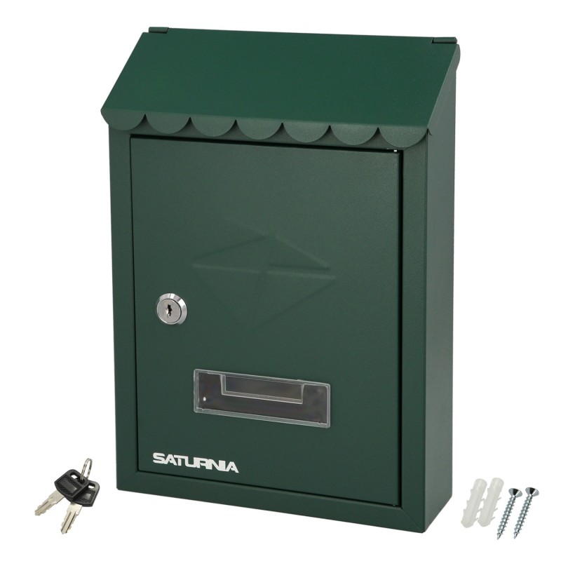 Buzon Exterior 205 x 300 x 70 mm, Verde