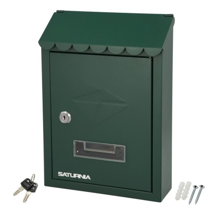 Buzon Exterior 205 x 300 x 70 mm, Verde