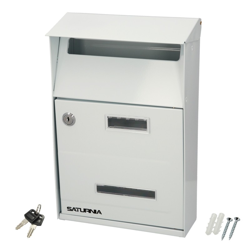 Buzon Exterior Country Blanco 215 x 320 x 105 mm,