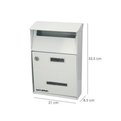 Buzon Exterior Country Blanco 215 x 320 x 105 mm,