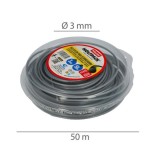 Hilo Nylon/Aluminio Redondo Profesional Ø 3,0 mm, (Dispensador 50 metros) al por Mayor | Almacén de Ferretería