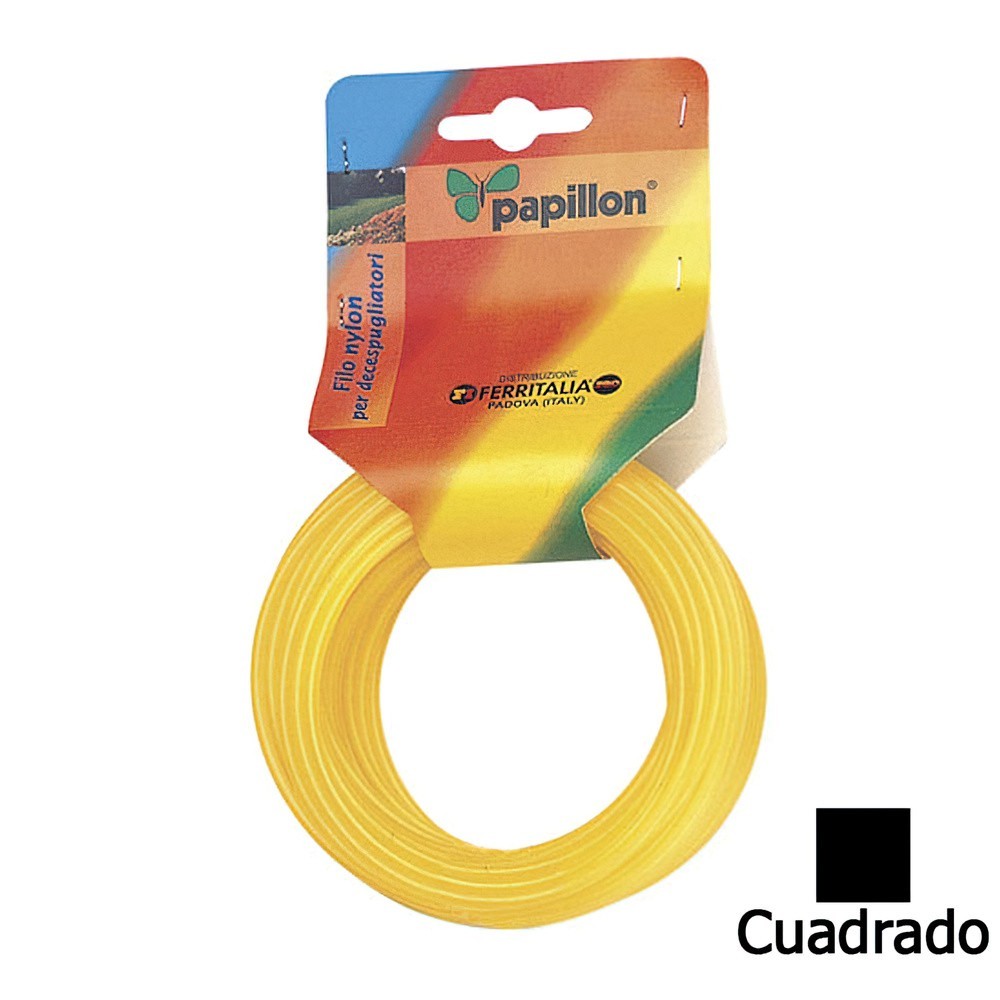 Hilo Nylon Cuadrado 3,0 mm, (10 metros) al por Mayor | Almacén de Ferretería