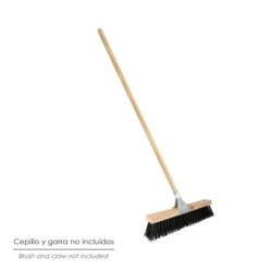 Mango Madera Para Cepillo Barrendero Para Garra, 1200 x Ø 28 mm,