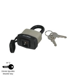 Candado Intemperie Arco Normal 40 mm,