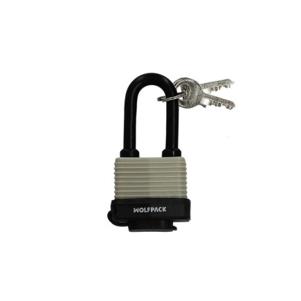 Candado Intemperie Arco Largo 30 mm,