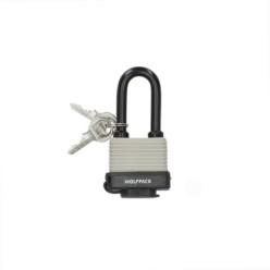 Candado Intemperie Arco Largo 40 mm,