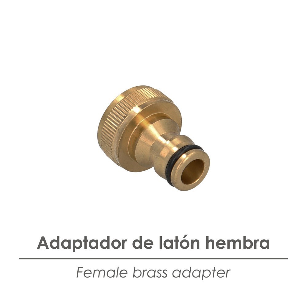 Adaptador Manguera Laton  3/4 hembra al por Mayor | Almacén de Ferretería