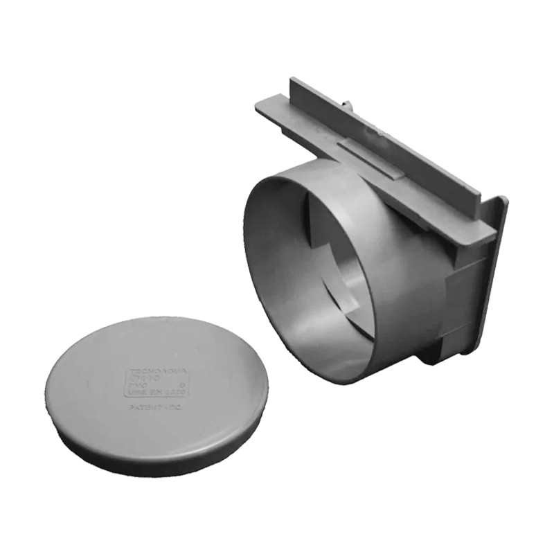 Tapa Para Canaleta Garaje Con Salida Ø 110 mm,