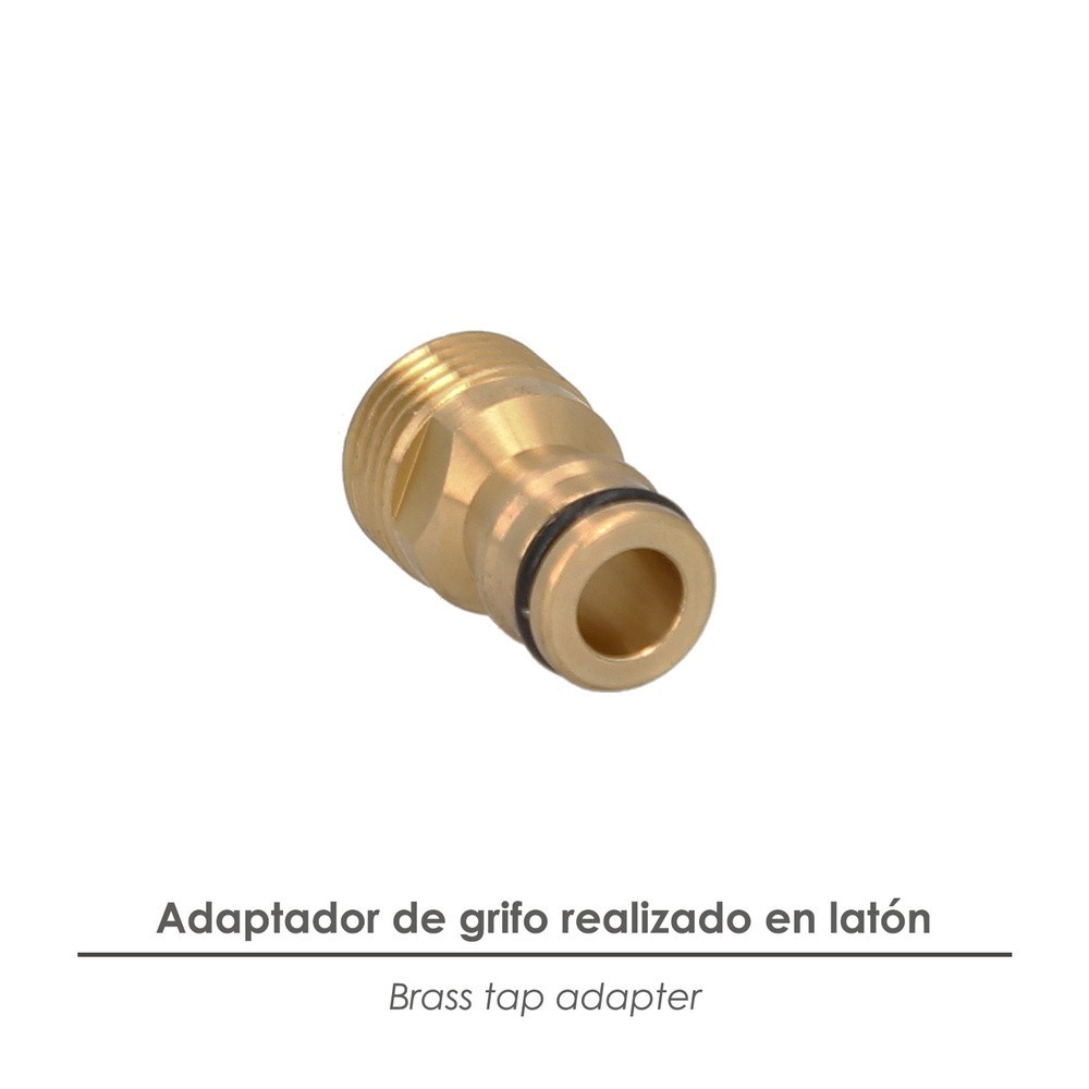 Adaptador Manguera Laton 1/2" Macho al por Mayor | Almacén de Ferretería