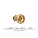 Adaptador Manguera Laton  3/4" macho al por Mayor | Almacén de Ferretería