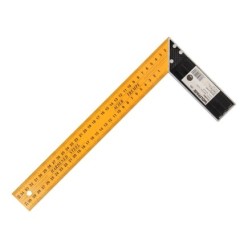 Escuadra Metalica 350 mm, Escuadra Carpintero, Escuadra Construcción,