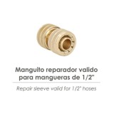 Reparador Laton Para Mangueras 3/4", Blister 1 pieza al por Mayor | Almacén de Ferretería