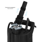 Bomba Aguas Limpias Sumergible Multietapa 1000 W, 5,200 lts/hora, Profundidad 7 Mts, Elevación 35 mts, Presion Max: 3,5 Bares al