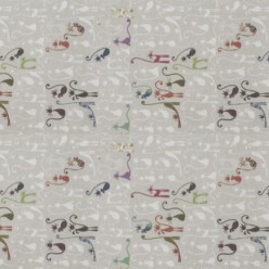 Mantel Hule Rollo Modelo Cats Impermeable Antimanchas PVC 140 cm, x 25 metros, Rollo Recortable, Interior y Exterior