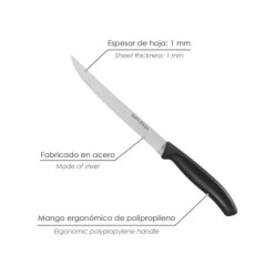 Cuchillo Recolectar Esparragos 26 cm, Cuchillo Esparraguero, Cortador Esparragos, Cuchillo Corta Esparragos