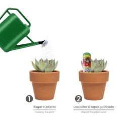 Agua Gelificada Para Riego Con Dispensador 300 ml,