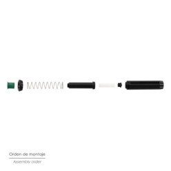 Difusor Emergente 3" Para GoteosToma H 1/2" Regulación 0-360º, Riego Por Goteo, Microaspersión, Riego Por Nebulizacion