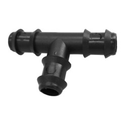 Te Simple Para Tuberias Goteo Ø 16 mm, (Bolsa 100 Piezas) Riego Por Goteo, Microaspersión, Riego Por Nebulizacion