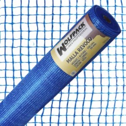 Malla Revoco Azul Rollo 50 mt, x 1 metro, Luces 10x10 mm,