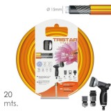 Manguera Tricotado No Torsion 15 mm, - 5/8" Rollo 20 Metros Con Kit de Riego al por Mayor | Almacén de Ferretería