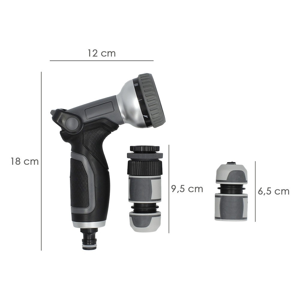 Manguera Tricotado No Torsion 15 mm, - 5/8" Rollo 20 Metros Con Kit de Riego al por Mayor | Almacén de Ferretería