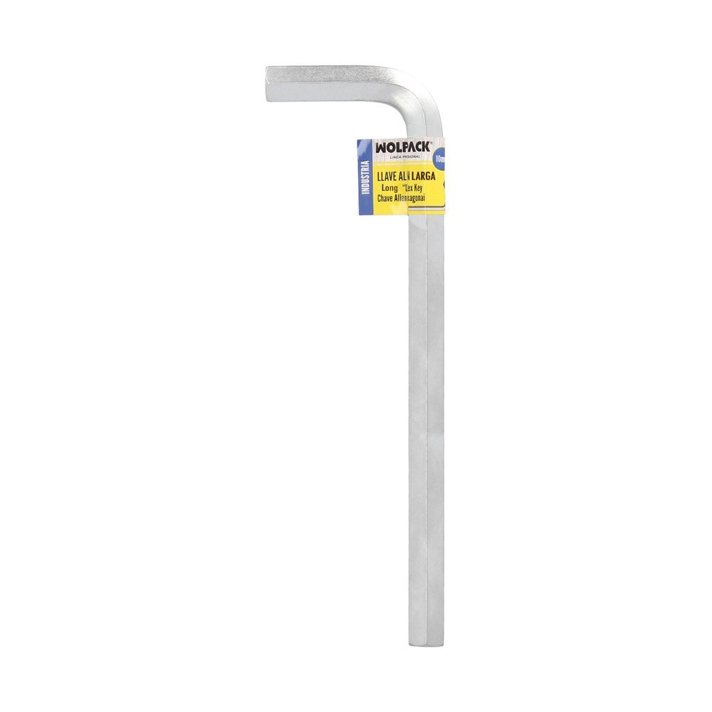 Llave Allen Larga Acero Cromo Vanadio Profesional 10,0 mm, Llave Hexagonal, Llave Allen Taller Mecanica, Llave Allen Bricolaje a