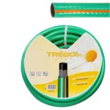 Manguera Verde Trebol Trenzado 15 mm, - 5/8" Rollo 50 Metros al por Mayor | Almacén de Ferretería