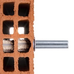 Tamiz Taco Quimico Largo Para Anclajes Quimicos Ø 16x330 mm, Seccionable (Bolsa 5 unidades)