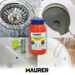 Desatascador Granular Profesional 1 Kg, Desatascador De Tuberías, Eliminador De Atascos, Limpiador De Tuberías