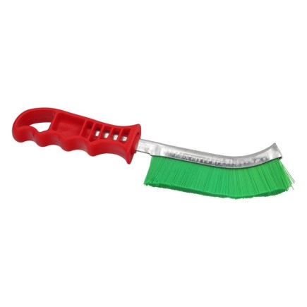 Cepillo Manual P,V,C, Mango De Plástico Rojo Multifuncional Resistente y Duradero