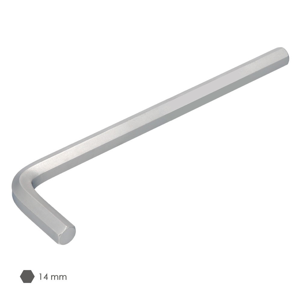 Llave Allen Larga Acero Cromo Vanadio Profesional 14,0 mm, Llave Hexagonal, Llave Allen Taller Mecanica, Llave Allen Bricolaje a