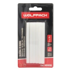 Barras De Pegamento Caliente Ø 7,2 mm, Blister 12 Unidades, Barras Silicona, Pegamento Pistola Termofusible, Silicona Pistola