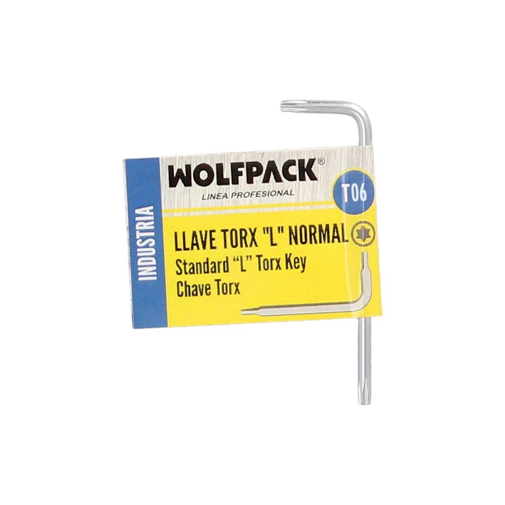 Llave Torx Standar Acero Cromo Vanadio Profesional T06 mm, Llave Estrella, Llave Allen Estrella al por Mayor | Almacén de Ferret