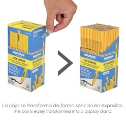 Lapiz Carpintero Standar Caja 72 Lapices, Marcador Carpinteria, Albañileria, Construcción,