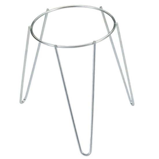 Soporte Maceta Pie Zincado 16 cms al por Mayor | Almacén de Ferretería