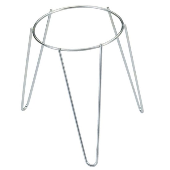 Soporte Maceta Pie Zincado 18 cms al por Mayor | Almacén de Ferretería