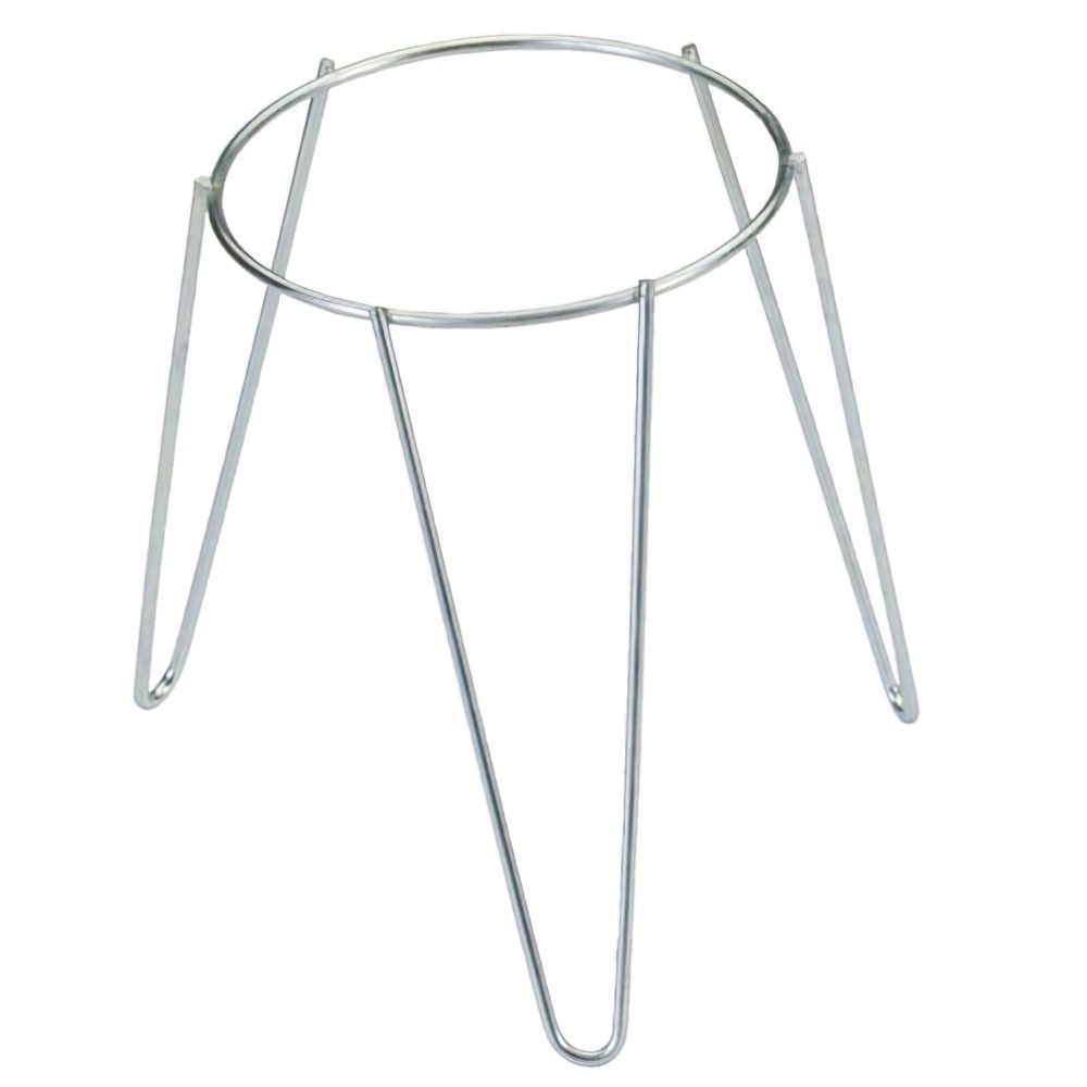 Soporte Maceta Pie Zincado 20 cms al por Mayor | Almacén de Ferretería