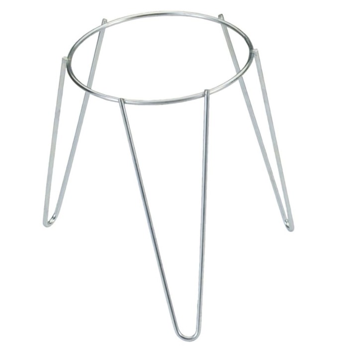 Soporte Maceta Pie Zincado 20 cms al por Mayor | Almacén de Ferretería