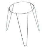 Soporte Maceta Pie Zincado 24 cms al por Mayor | Almacén de Ferretería