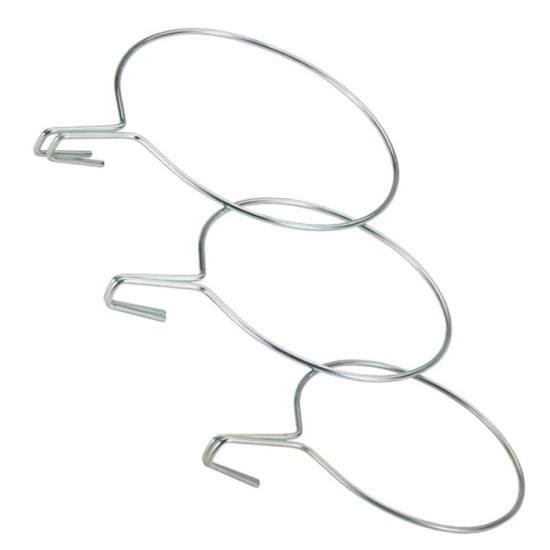 Soporte Maceta Balcon Zincado 16 cms al por Mayor | Almacén de Ferretería