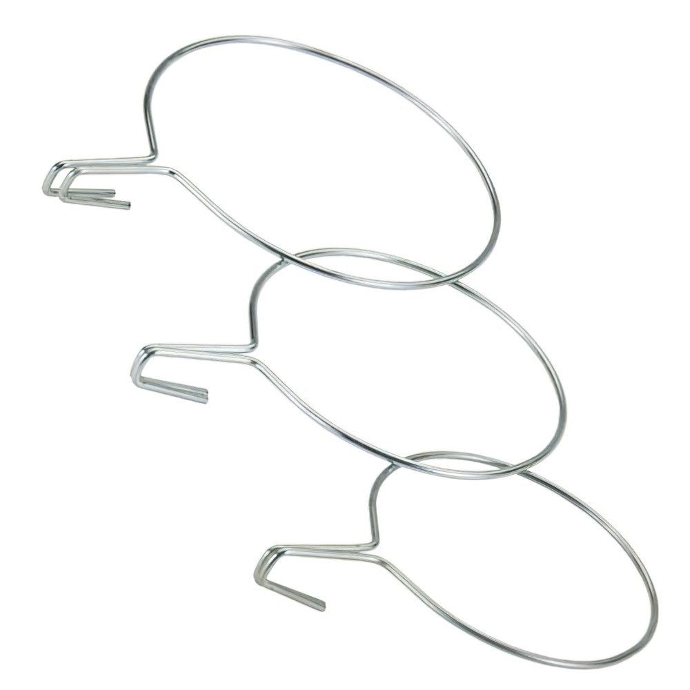 Soporte Maceta Balcon Zincado 22 cms al por Mayor | Almacén de Ferretería