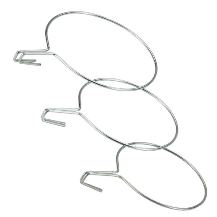 Soporte Maceta Balcon Zincado 22 cms al por Mayor | Almacén de Ferretería