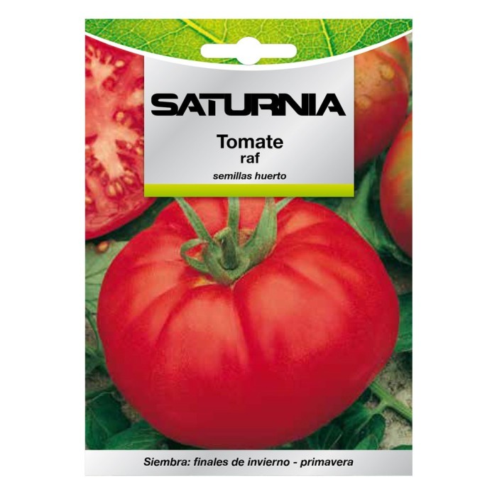 Semillas Tomate Raf (1,5 gramos) Semillas Verduras, Horticultura, Horticola, Semillas Huerto, al por Mayor | Almacén de Ferreter