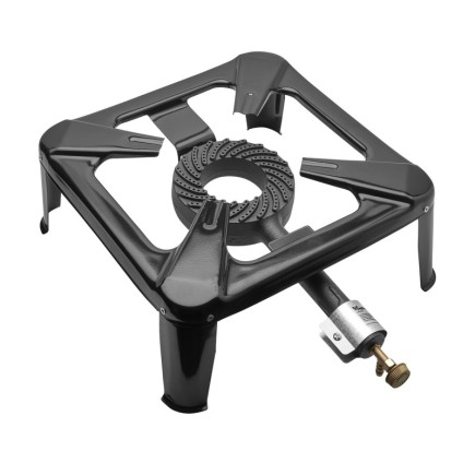 Hornillo Gas 4 Pies 40x40 cm, Cocina Gas, Cocina Portatil, Hornillo Paella, Paellero, Hornilla Cocina
