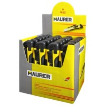 Cutter Maurer 18 mm, Con  2 Hojas (Expositor 24 piezas)