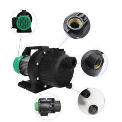 Bomba Aguas Limpias Superficie 800 W, 3,200 lts/hora, Profundidad 8 Mts, Elevación 40 mts, Presion Max: 4,0 Bares