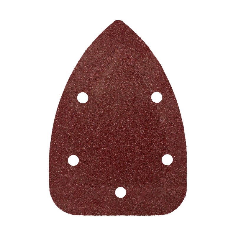 Lija Recambio Velcro Delta 140x100 mm, Con Agujero Grano 240, (10 Piezas)