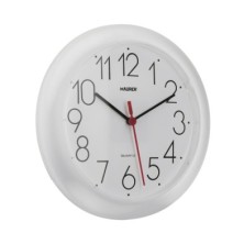 Reloj De Pared Ø 25 cm, Color Blanco