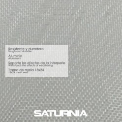 Tela Mosquitera Aluminio 18x14 Ancho 80 cm, Rollo 30 Metros, Malla Mosquitera Aluminio Anti Mosquitos, Antimoscas,