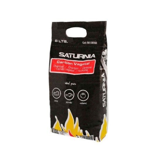 Bolsa Carbon Vegetal Para Barbacoas 8 Litros (1,75 Kg, Aprox) Carbon Duradero y Trozos de Gran Tamaño, al por Mayor | Almacén de